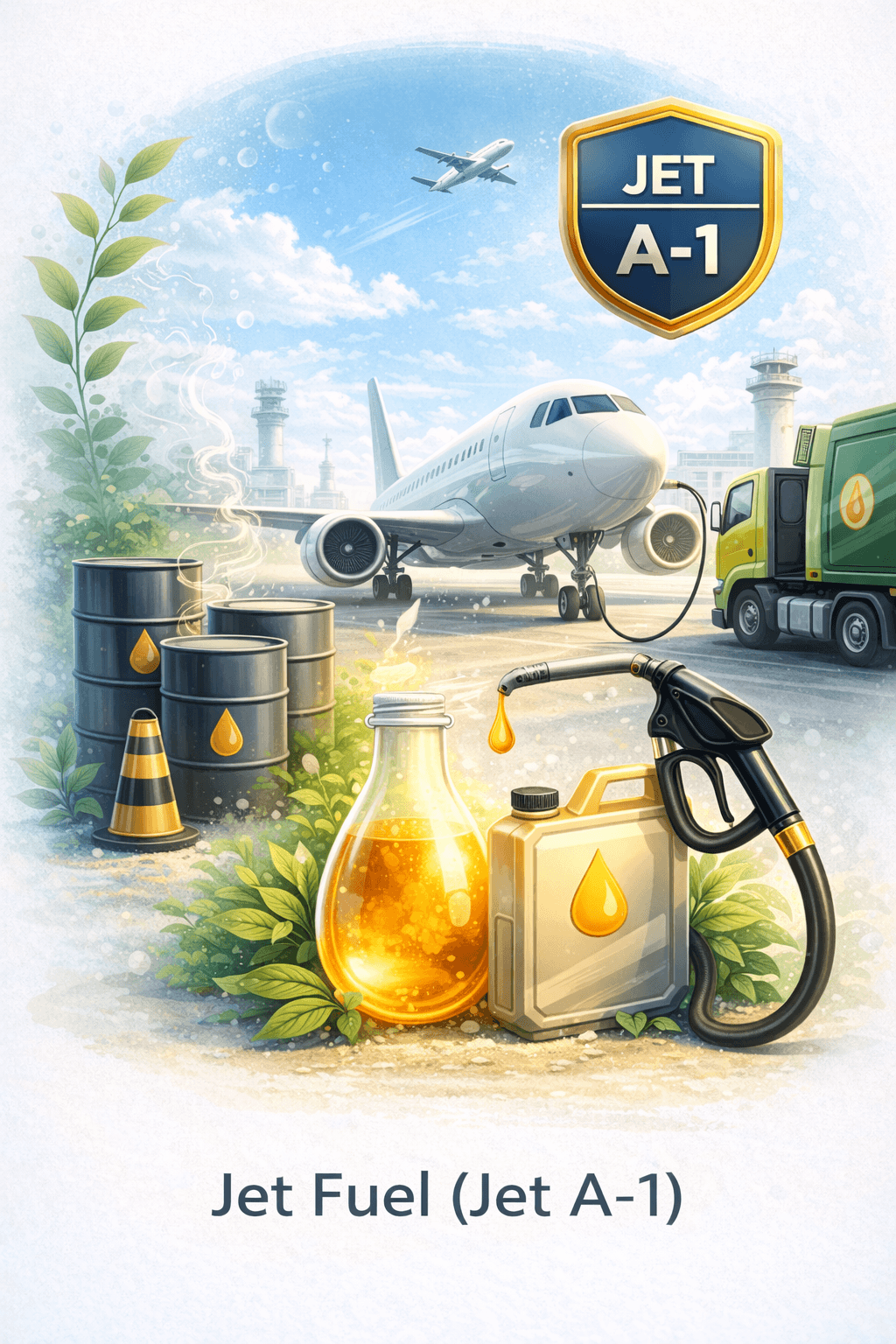 Carburant pour turbines d’aviation Jet A-1