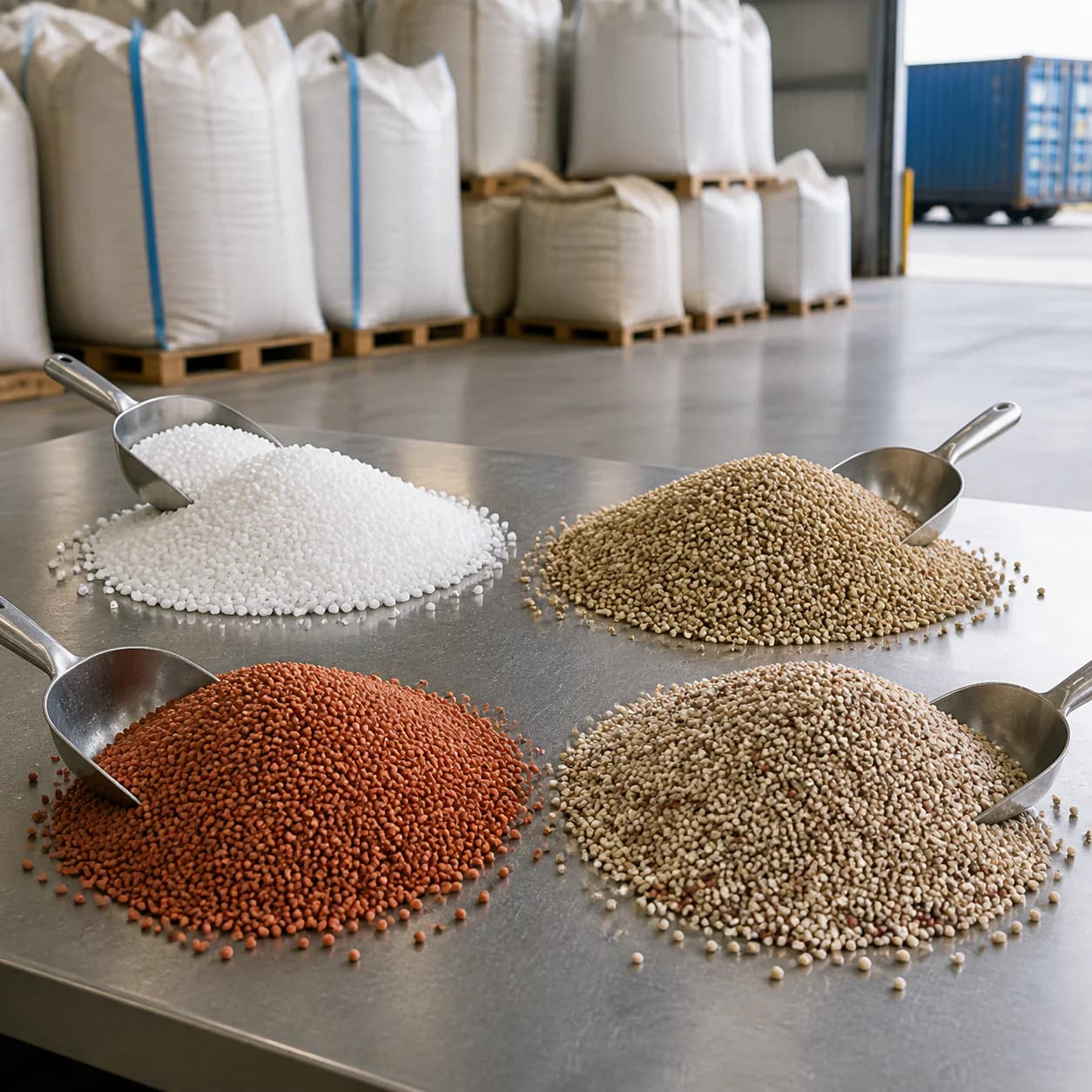 Mineral fertilizers for agricultural use
